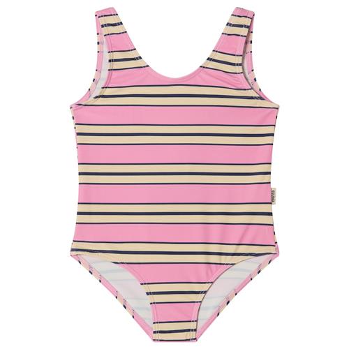 Kuling Milos UV-badedragt Happy Pink Stripe  Happy Pink Stripe 110/116 cm  Lyserød  110/116 cm  unisex