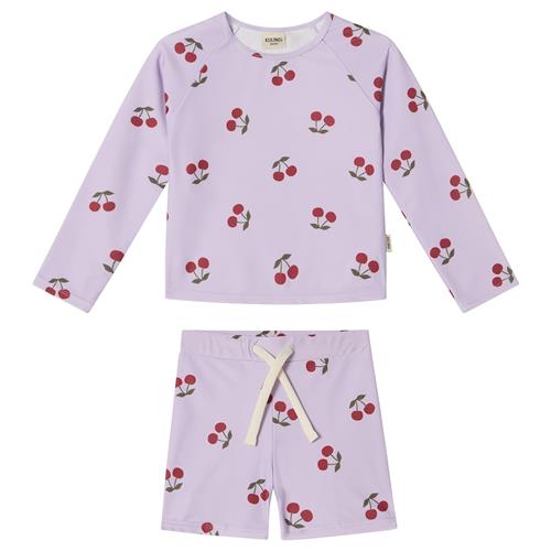 Kuling Rhodes UV-sæt Cherry  Cherry 110/116 cm  Lilla  110/116 cm  unisex