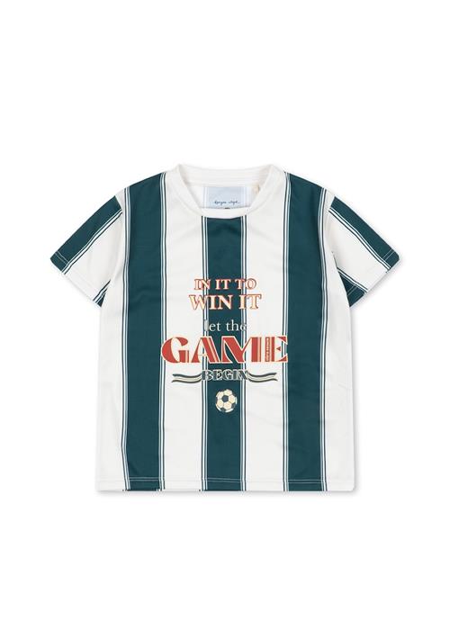 Konges Sløjd Act Tee Class Stripe  Class Stripe 4 Y  Hvid  4 år  mand