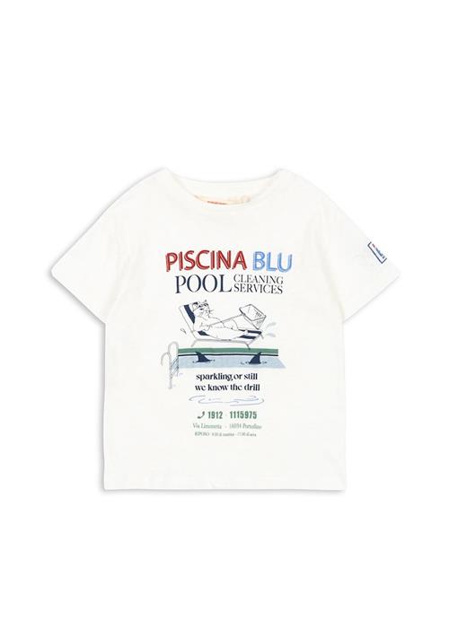 Konges Sløjd Era Tee Off White Piscina  Off White Piscina 5-6 Y  Hvid  5-6 år  unisex