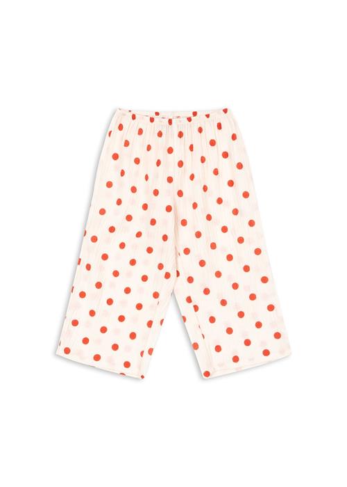 Konges Sløjd GOTS Vivo Bukser Red Dot  Red Dot 7-8 Y  Rød  7-8 år  kvinde