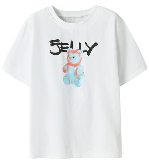 Name It T-shirt - NkmFanbi - Bright White