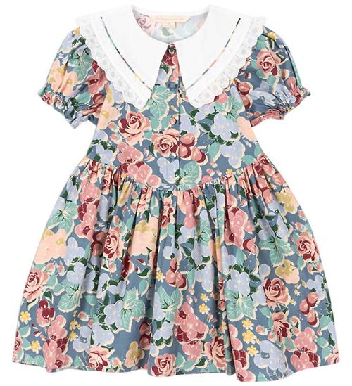 Konges Sløjd Kjole - Coeur Collar - Bloomiegrape Blues