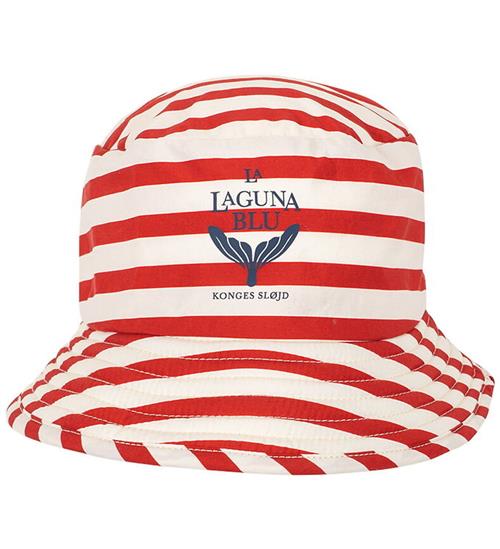 Konges Sløjd Badehat - UV50+ - Asnou - Stripe Rouge