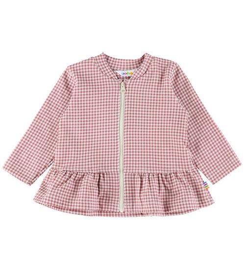 Joha Cardigan - Mørkerosa m. Tern