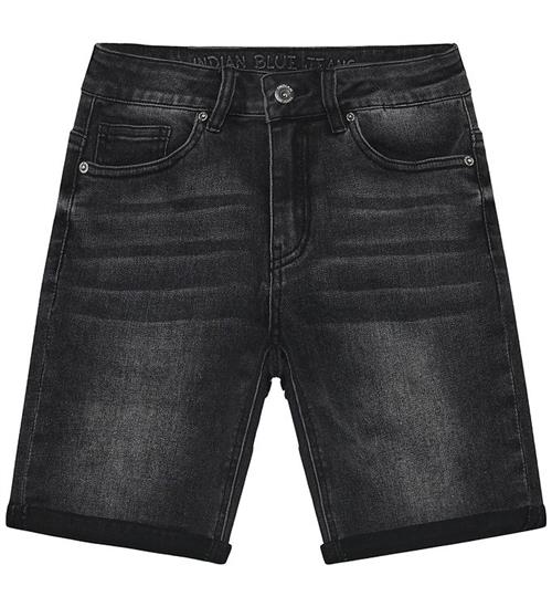 Indian Blue Jeans Shorts - Black Denim