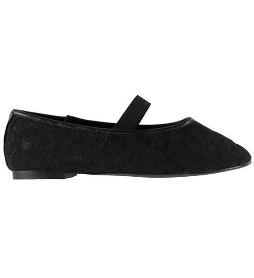 Sofie Schnoor Ballerinasko - Aginysy - Sort m. Blonder