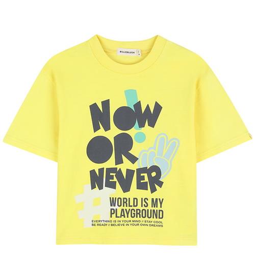 Billieblush T-shirt - Lemon m. Print