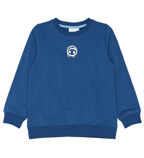The New Sweatshirt - TnSamir - True Blue m. Hvid