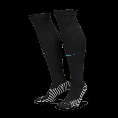 Knælange Inter Milan Strike Home Nike Dri-FIT-fodboldstrømper - sort