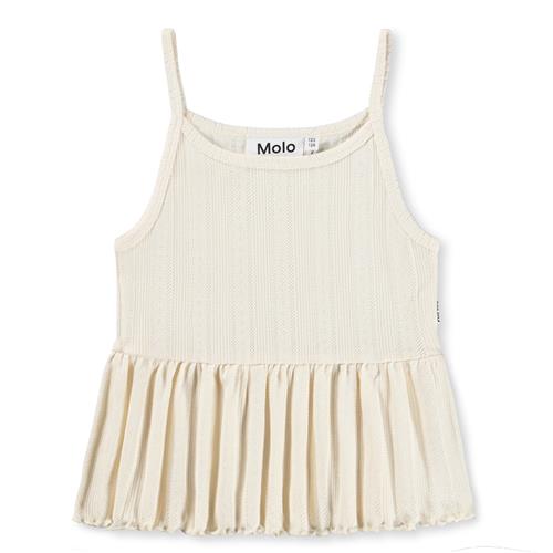 Molo GOTS Rany Tank Top Pearled Ivory  Pearled Ivory 92/98 cm  Creme  92/98 cm  kvinde