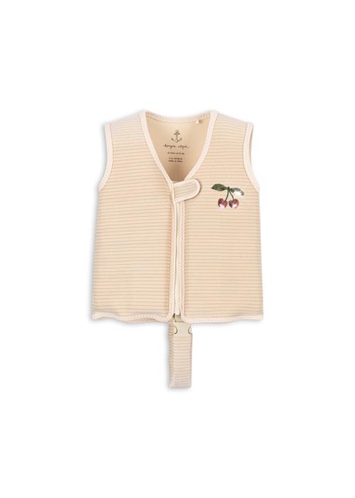 Konges Sløjd Cherry Svømmevest Rose Stripe  Rose Stripe 1-2 Y  Lyserød  1-2 år  kvinde