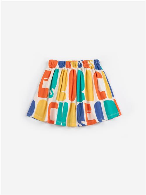 Bobo Choses Bobo Choses Color All Over Nederdel Offwhite  Offwhite 8-9 Y  Hvid  8-9 år  kvinde
