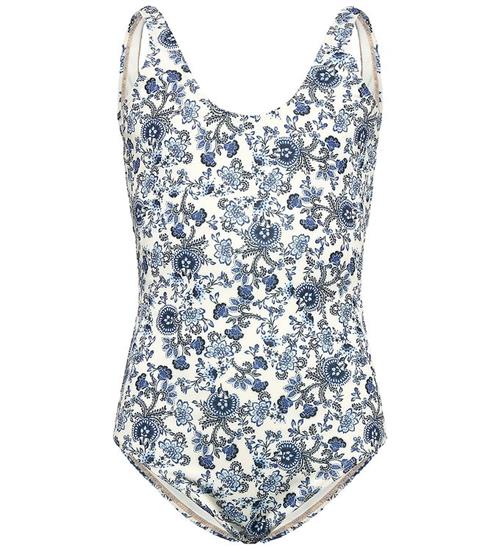 Rosemunde Badedragt - Shiitake - Blue Boho Print