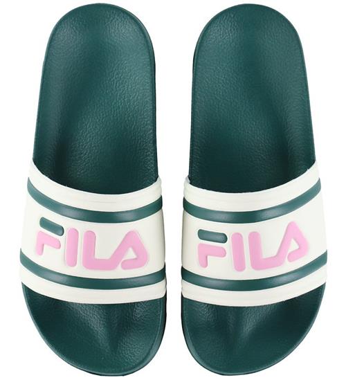 Fila Badesandaler - Morro Bay Slipper - Posy Green-Prism Pink
