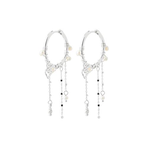 Pilgrim DAGMAR øreringe sølvbelagt