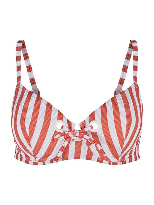 Skiny Bikinioverdel  mørkeorange / hvid