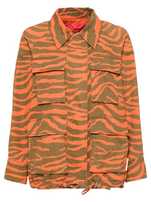 OOF WEAR Overgangsjakke  oliven / orange