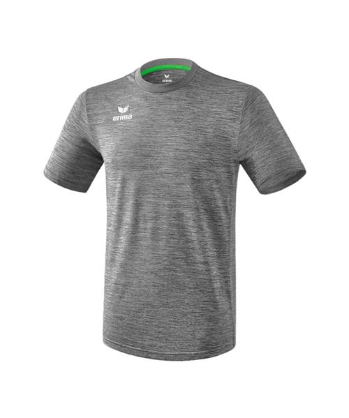 ERIMA Fodboldtrøje 'Liga'  grå-meleret / hvid