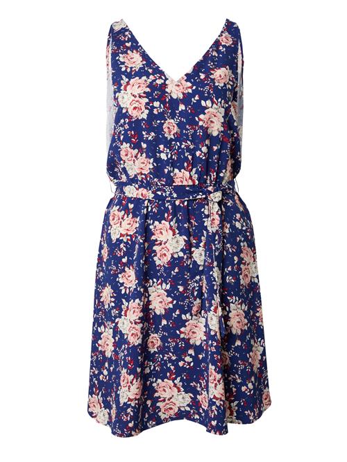 VILA Kjole 'KRISTINA LAIA'  lilla / pink / hvid