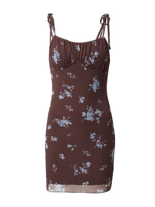 ABOUT YOU x Antonia Sommerkjole 'May'  lyseblå / mørkebrun