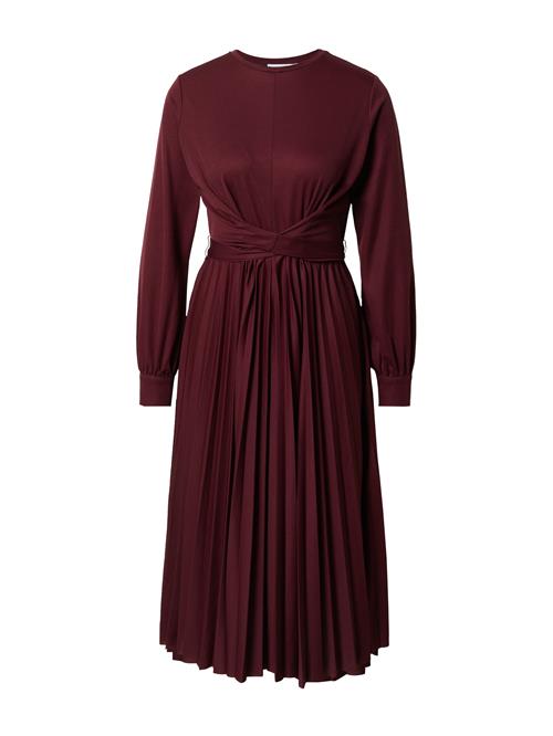 EDITED Kjole 'Ravena'  mørkerød