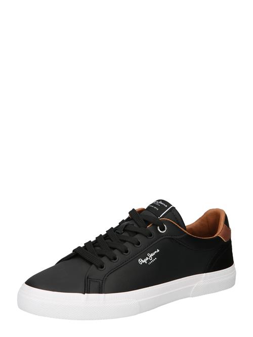 Pepe Jeans Sneaker low 'Kenton Court'  brun / sort / hvid