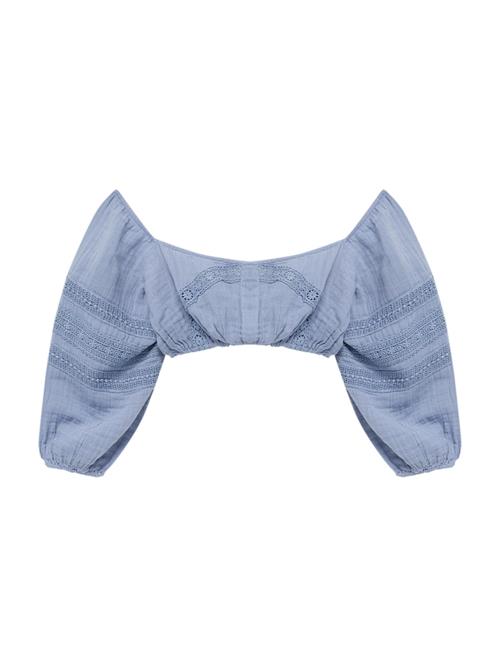 Pull&Bear Bluse  røgblå