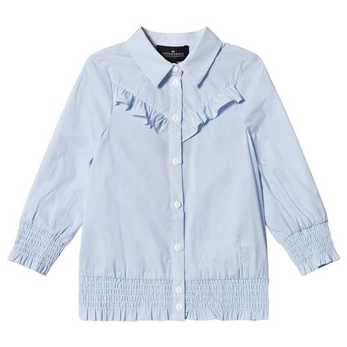 Little Remix Cali Ruffle Shirt Light Blue 4 Y    4 år  kvinde