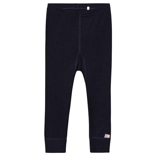 Joha Leggings Navyblå Navy-90 cm Wool Marineblå  90 cm  unisex