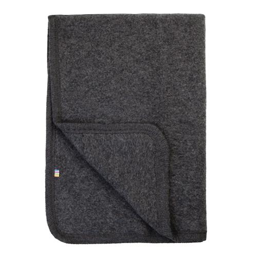 Joha Plaid I Uld 75X100 Cm Coke Melange  Coke Melange-75x100 cm Wool Grå  75x100 cm  unisex