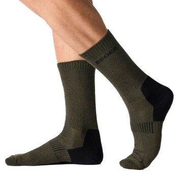 Seger Strømper Wanderer Wool Socks Mørkgrøn  Str 37/39