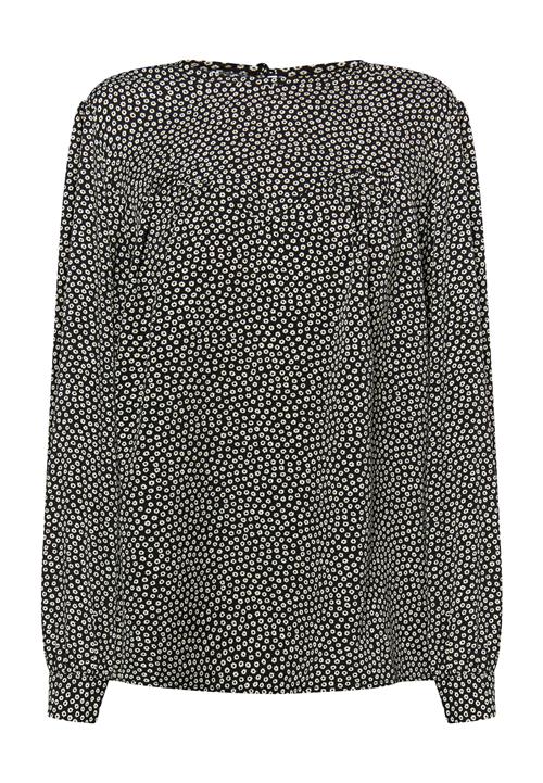 DreiMaster Vintage Bluse 'Imane'  beige / sort