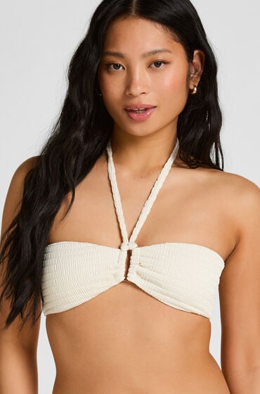 Hunkemöller Bandeau Bikinitop St Kitts Hvid