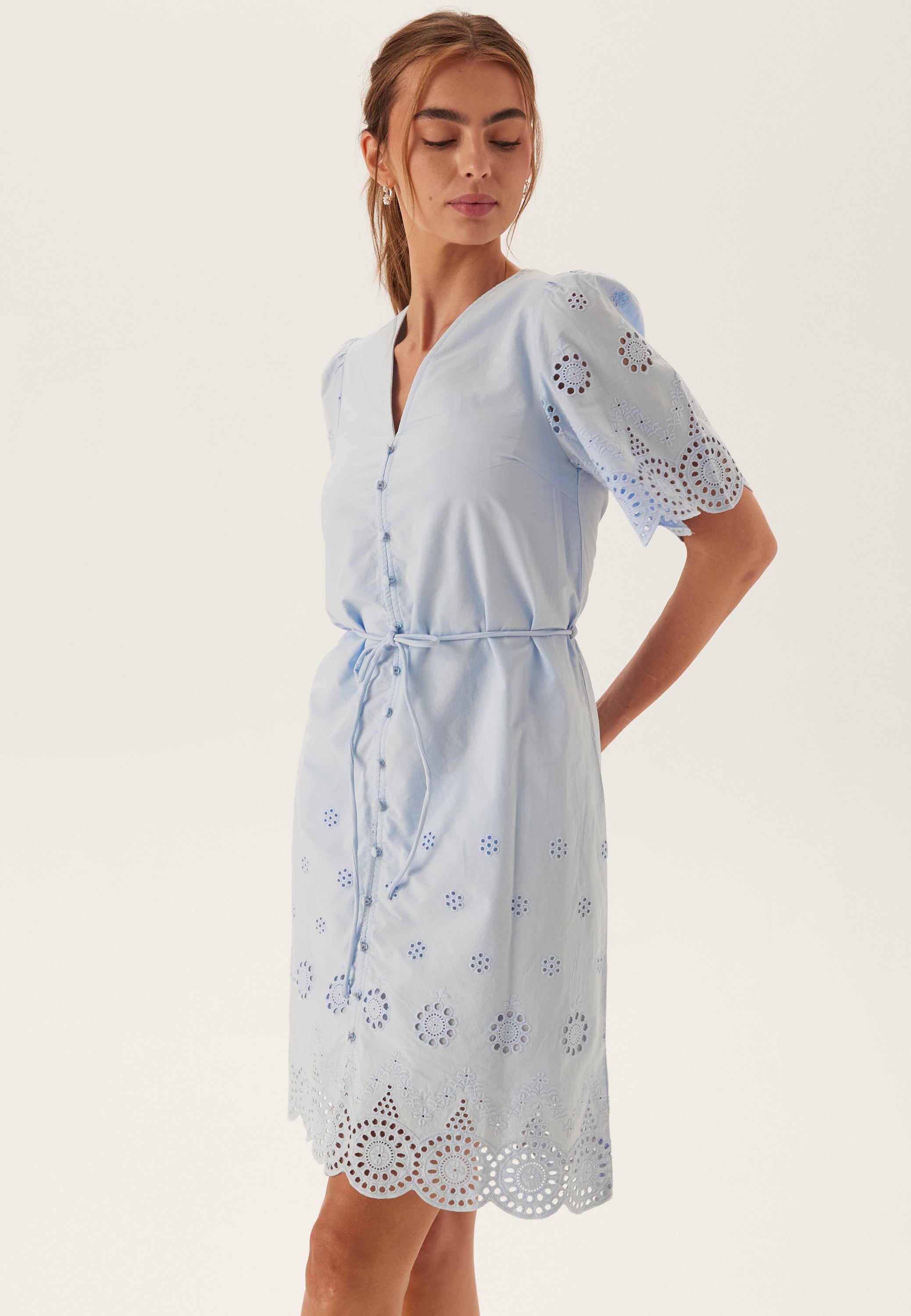 YAS Yascornelia 2/4 TIE DRESS