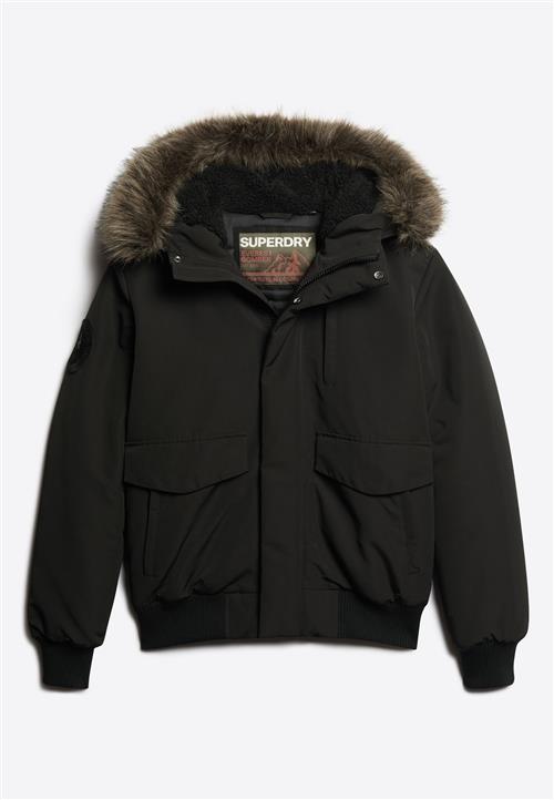 Superdry & Co Vinterjakke 'Everest'  brun / sort