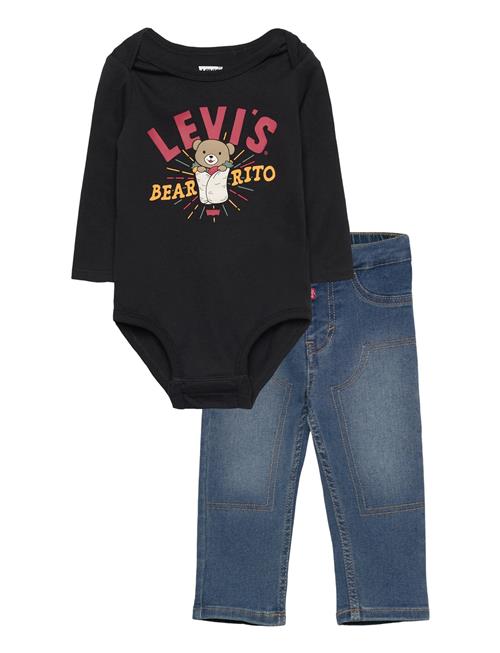 Levi's | Levi's® Bearrito Bodysuit And Jeans 2-Piece Set | 80