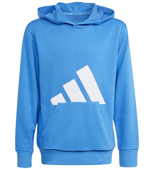 adidas Performance Hættetrøje - J BL FT - Rayblu/White