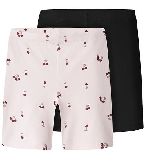 Name It Cykelshorts - Noos - 2-pak - NkfVivian - Black/Cradle Pi