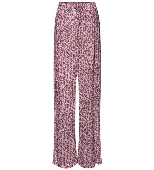 Kids Only Bukser - Viskose - KogGlow - Rose Brown/Ditsy Flower
