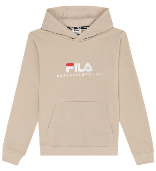 Fila Hættetrøje - Carisio - White Pepper m. Logo
