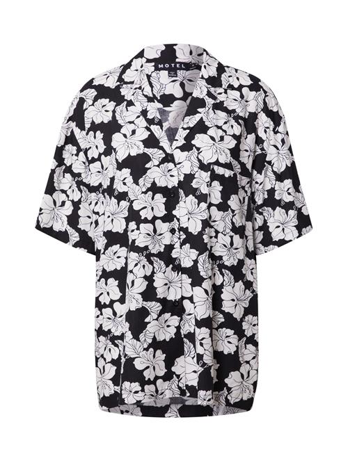 Motel Bluse 'Taelsa'  sort / hvid