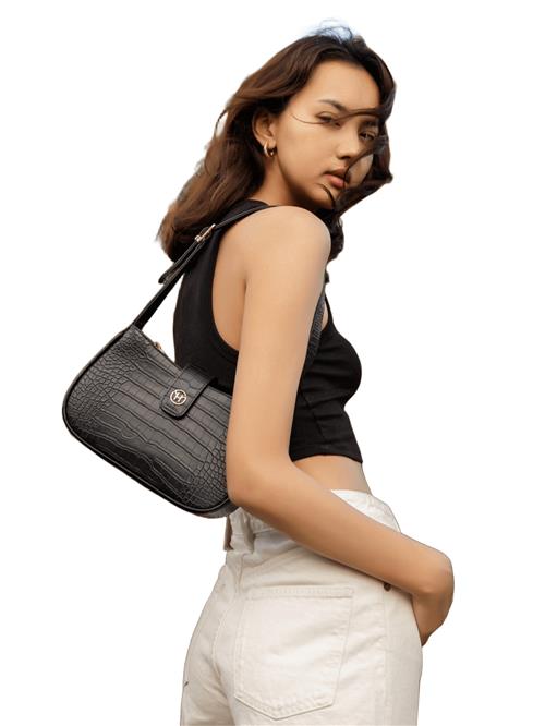 Victoria Hyde Håndtaske 'Tulip'  sort