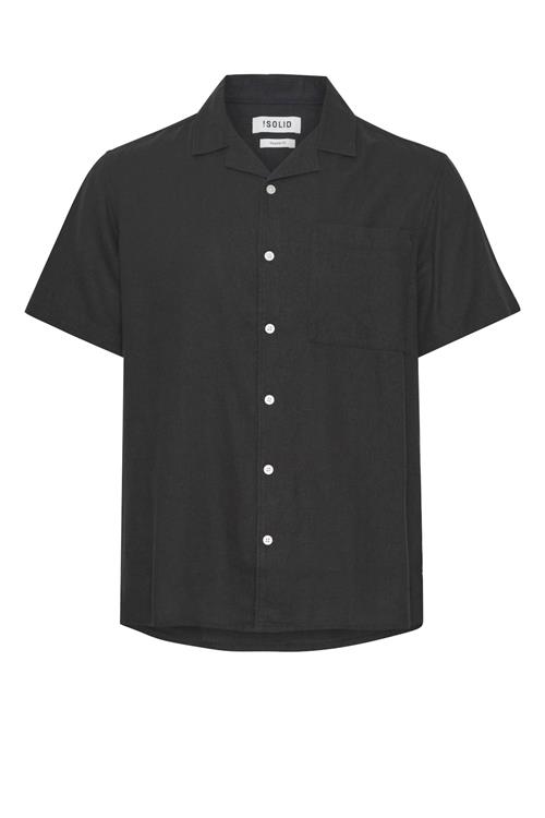 !Solid Skjorte 'Allan'  sort