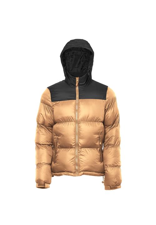 MO Vinterjakke  cappuccino / sort