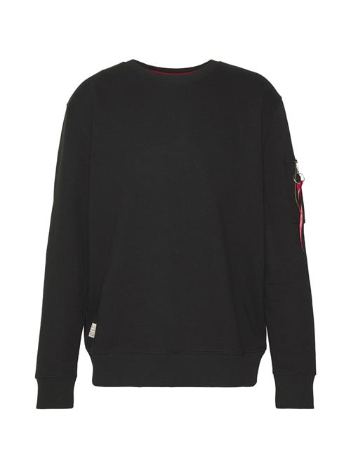 ALPHA INDUSTRIES Sweatshirt  blå / rød / sort / hvid