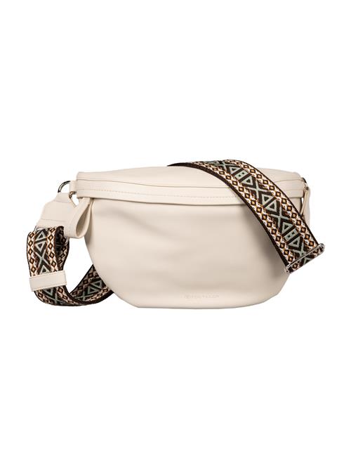 TOM TAILOR Bæltetaske 'Palina'  choko / stone / mandarin / naturhvid