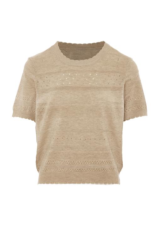 NAEMI Bluse  mørkebeige
