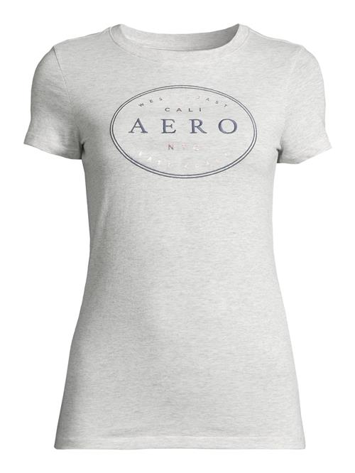 AÉROPOSTALE Shirts  blå / navy / grå-meleret