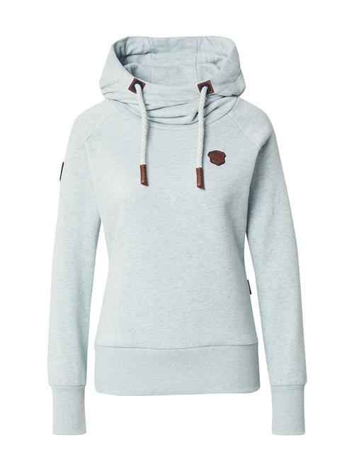 naketano Sweatshirt  brun / mint / sort